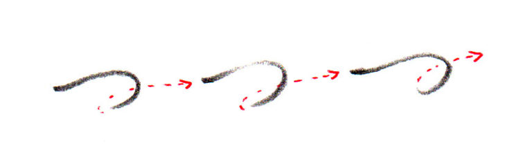 ひらがな「つ」書き方解説(教材DL可・動画付き)