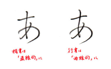 ひらがな「あ」書き方解説(教材DL可・動画付き) – 美文字ブログ