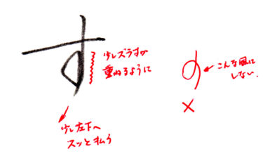 ひらがな「す」書き方解説（教材DL可・動画付き）